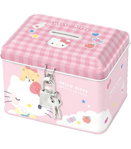 Amazon.co.jp: サンリオ (SANRIO) 「 ハローキティ 」 貯金箱 きらきら